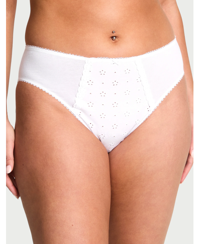 DUMMY - Panti Victoria secret de algodón flores de pierna alta  L